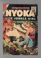 Nyoka The Jungle Girl #17 - Charlton - 1956 - GD/VG 3.0 picture
