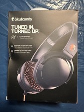 Skullcandy Riff On-Ear Headphones with Mic & Track Control Blue/Sunset NewSealed picture