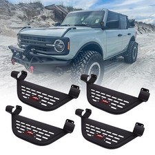 4X EZ-Steps for 2021-2024 Ford Bronco 4 Door Add on OEM Rock Rail Side Steps OEM picture