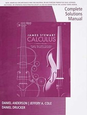 Complete Solutions Manual, Chapters 1-11 for - Paperback, by Stewart - Very Good picture