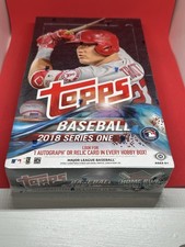 2018 Topps Series 1 Baseball Hobby Box Factory Sealed 36 Packs Devers RC, Auto? picture