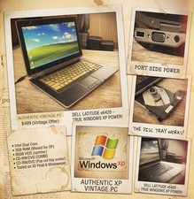 Clean Dell E6420/30 Vintage Windows XP 32 Bit Laptop  i5 2ghz 4gb 80gb DVDRW  picture