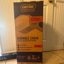 Genie 2028 Chain Drive Smart Garage Door Opener 1/2 HPc Wi-Fi Remote Keypad picture