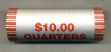 Roll of 2007 P Wyoming  Quarters - UNC Bank Roll picture
