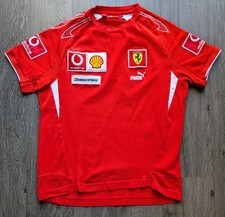 Y2K Vintage Ferrari Scudira Puma Formula 1 Team Shirt Size Small picture