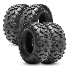 Halberd Set 4 25x8-12 25x10-12 ATV/UTV All-Terrain Tires 6Ply Tubeless Off-Road picture