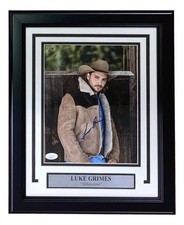 Luke Grimes Signed Framed 8x10 Yellowstone Kayce Dutton Photo JSA picture