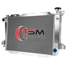 TSM 3-ROW Aluminum Radiator For 1985~1997 96 FORD F150 F250 F350 BRONCO 4.9L L6 picture