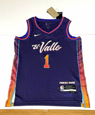 Devin Booker Phoenix Suns NBA Nike El Valle City Edition Jersey Mens Small NWT picture