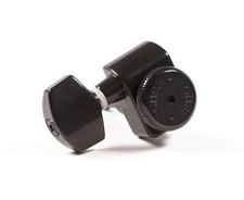 Hipshot Fender Drop-in Upgrade Directrofit locking 2-pin tuner kit, Black Lefty picture