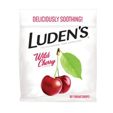 Ludens Throat Drops, Wild Cherry, 90 Drops 90 Count (Pack of 1) Cough Drops picture