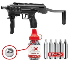 Umarex TAC .177 Cal Air Pistol Carbine w/ BB Jug & CO2 Bundle (2244824) picture