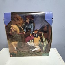 Vintage 1999 Blazin Trails Barbie and Horse Gift Set Mattel 23888 NIB NRFB picture