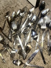 50 Pieces Vintage International Stainless Deluxe Norse Pattern picture