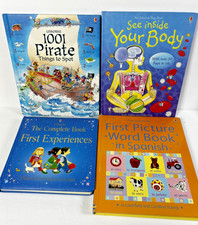 Usborne Lift-the-Flap Board & Things to Spot Children's Educational Books Lot 4 picture