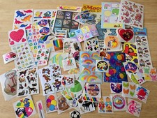 Huge VINTAGE STICKER LOT Sandylion LISA FRANK Garfield MOODIES Trends  CTP picture