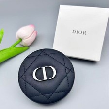 Dior Beauty Black silver Makeup Compact Mirror VIP Gift New in Box picture