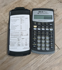 Texas Instruments BA II Plus Professional Business Analyst Financial Calculator picture