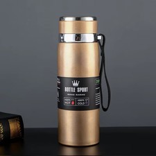 1L Stainless Steel Thermos 34oz Vacuum Insulated Water Bottle Flask for Hot Cold picture