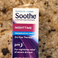 Bausch + Lomb Soothe Nighttime Eye Ointment Preservative-Free 3.5g 20/80 picture