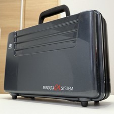RARE [Exc+5] MINOLTA α System ORIGINAL Carrying Case Hard bag Japan picture