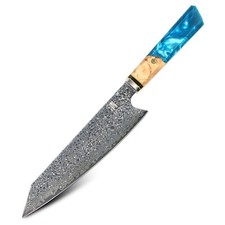 TYCOS 8” Damascus Chef Knife Knive Japanese Kiritsuke VG10 67 Layer Resin Handle picture