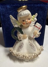 Rare Napco December Angel With Original Price , Japan picture