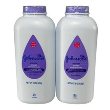 2x Johnson's Baby Powder Lavender Cornstarch Hypoallergenic 15 oz New Sealed picture