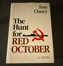 First Edition Clancy The Hunt for Red October Hardcover 1984 DJ picture
