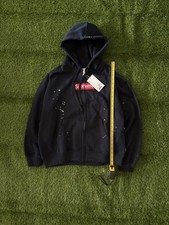 Supreme x Maison Margiela MM6 Navy Blue Box Logo Zip Up hoodie picture