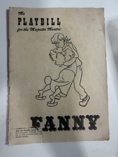 Vintage Fanny Broadway Playbill Majestic Theatre Florence Henderson picture