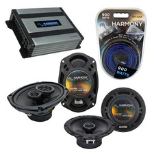 Toyota Corolla 2009-2013 OEM Speaker Upgrade Harmony R65 R69 & HA-A400.4 Amp picture