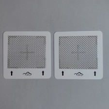 2 New Ceramic Ozone Plates 4-1/2 X 4-1/2 For Alpine EcoQuest Living Air  picture