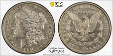 1891 CC MORGAN $1 JUST GRADED PCGS DETAILS VF BETTER CARSON CITY picture