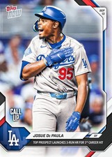PRESALE 2026 Topps Now Josue De Paula Call Up Home Run Base #668 Dodgers picture
