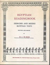 Egyptian Readingbook: Exercises and Middle Egyptian Texts picture