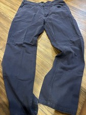 FlameSafe Emergent FR Pants NFPA 2112 CAT 2 Navy 36x32 Canvas CANWVS101 picture