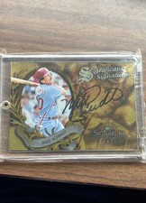 1997 Donruss Signature Series - Significant Signatures Mike Schmidt /2000 (AU) picture