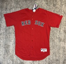 Boston Red Sox Majestic Authentic Blank Jersey Size 48 NWT picture