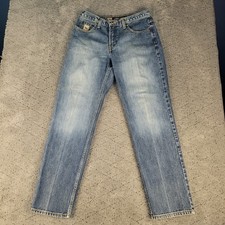 VTG Cruel Girl Jeans Womens 11 Blue Low Rise Relaxed Straight Leg picture