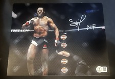 Francis Ngannou Signed 8x10 Photo Ufc Becektt Bas picture