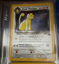 Dark Persian 17/82 Team Rocket 1st Edition Rare Regular 70 HP Pokémon TCG 2000 picture