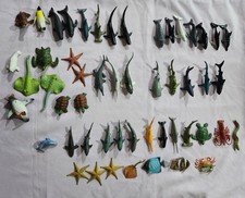 Vintage Safari Ltd & Other  Sharks Whales Sea Ocean Toob Figures Lot Of 52 picture