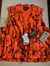 New Gamehide Sneaker 201 Big Game Hunting Vest Acent Ignis Orange Men’s Size L picture
