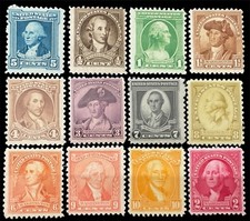US Scott 704-715 Stamps Complete Washington 200th Birthday Mint Never Hinged picture