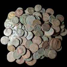 Ancient Roman Bronze As Coin Genuine Authentic Large Random Pick picture