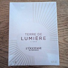 L'occitane TERRE DE LUMIERE L'Eau Eau de Toilette 50ml 1.6oz Spray Perfume w/Box picture