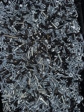 15 LBS New MIXED LOT STEEL BOLTS NUTS SCREWS AND FASTENERS picture