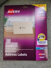 Avery Multiple Partial Packs.  5871 50%. - 8150 25% - 15663 50%.- 18660 Full. picture