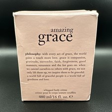 Philosophy Amazing Grace Whipped Body Creme Souffle - 16 oz. - NEW picture